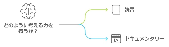 5. 読書やドキュメンタリーで知識を広げる